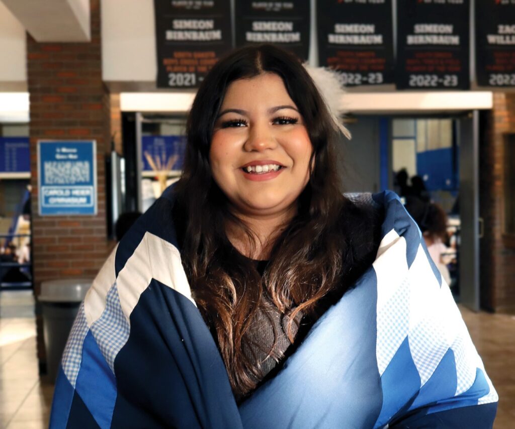 Ariana Esparza, graduate of Rapid City Alternative Academy. (Photo by Marnie Cook)