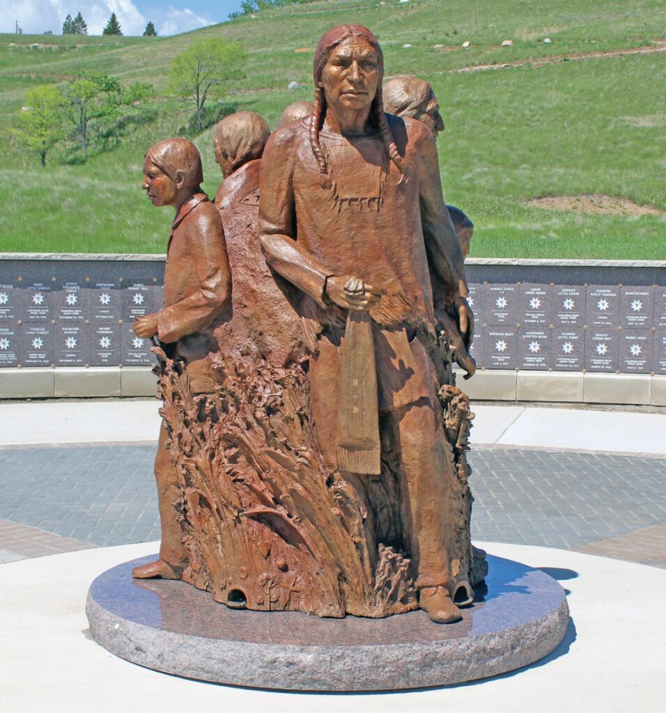 Sculpture ‘Tiwahe’ dedication at Remembering the Children Memorial
