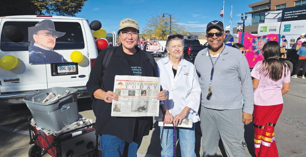 Jodi Rave, Jackie Giago, and Kirk Dickerson.