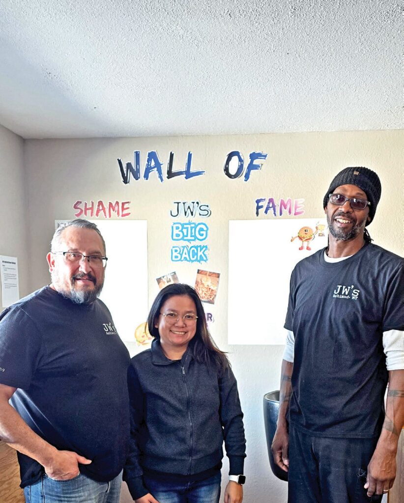 The JW’s new Café in Ashland is recognized as a welcome addition to the Northern Cheyenne Reservation, marking another strong step forward for tribal member entrepreneurship. (Photo by Clara Caufield)