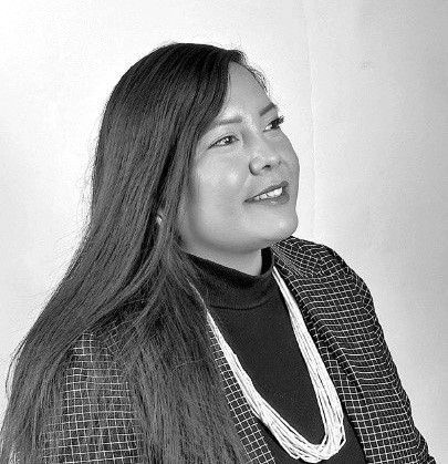 Alli Moran of Cheyenne River Sioux Tribe. (Photo by Eunice Straight Head)