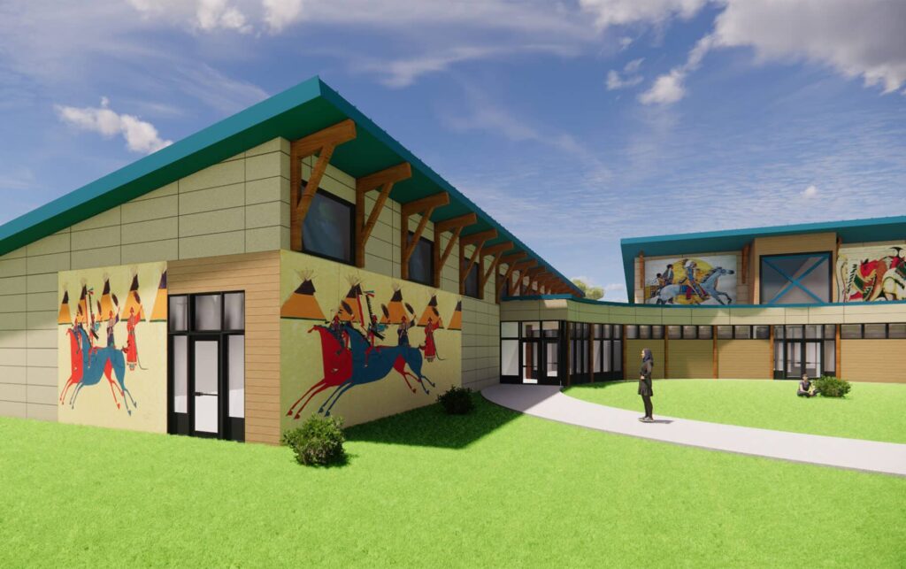 The newly re-envisioned Chatkú Arts Center in Mahpíya Lúta, Pine Ridge, stands ready to welcome visitors for its Grand Opening Celebration on June 6, 2026. Formerly The Heritage Center, the space continues a decades-long legacy of uplifting Native artists and preserving Indigenous creativity through exhibitions, education, and community engagement.