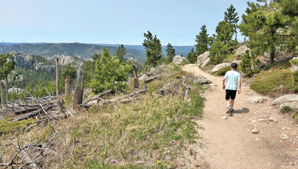 Black Elk Peak, the tallest mountain in South Dakota’s Black Hills, will host a hike on May 30, 2026.commemorating the collaboration that led to the book, “Black Elk Speaks,” as well as the renaming of the peak a decade ago. (Paul Hammel/ Nebraska Examiner)