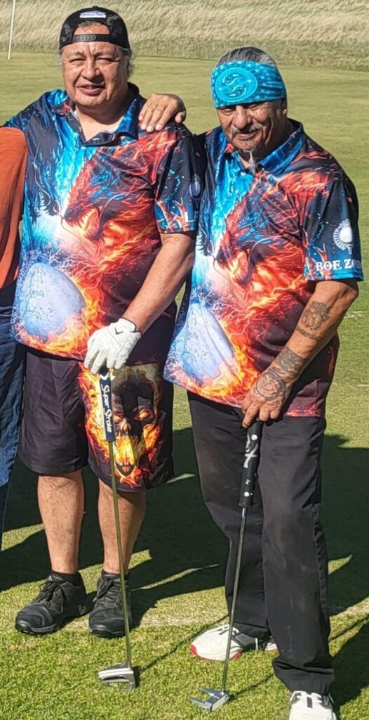 Boe and Larry at the 13th Annual Swalley Memorial Tournament