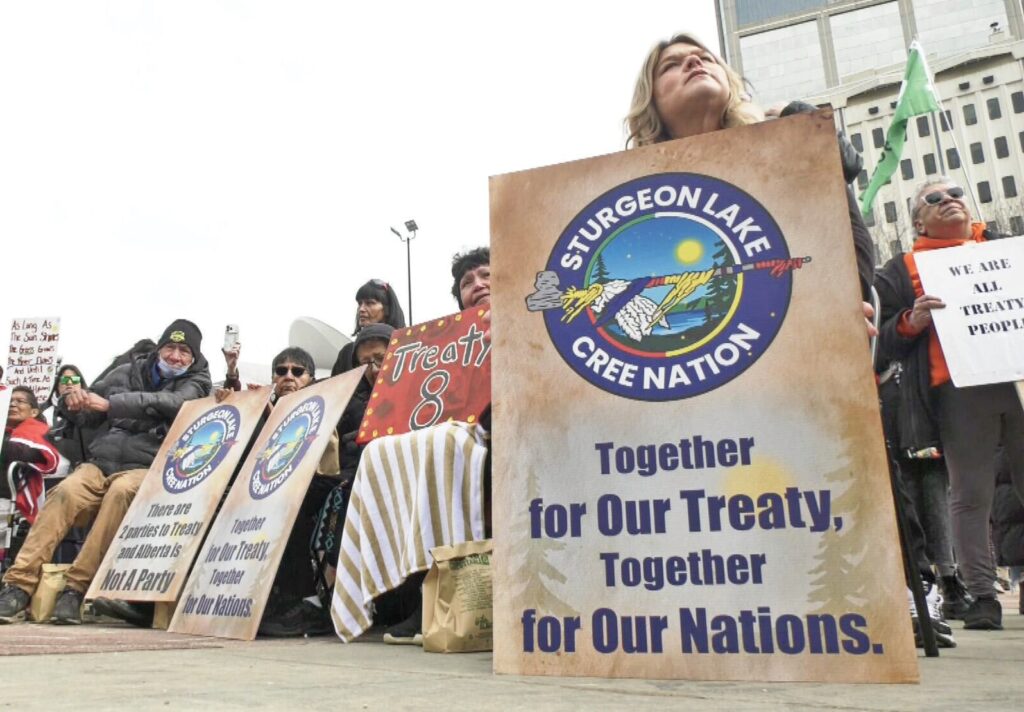 Canadian First Nations Protest. (Photo Courtesy)